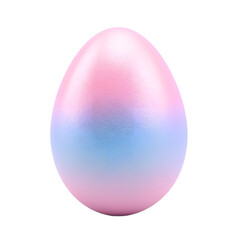 Vibrant ombre Easter egg, perfect for spring celebrations.