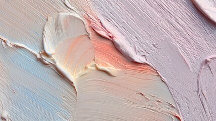Abstract Pastel Oil Paint Texture Background