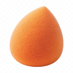 realistic smooth makeup sponge for blending cosmetics in different colour style isolated on transparent background