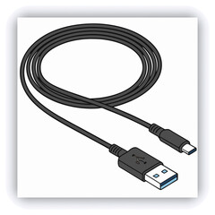 A 3D Rendering of a USB Thumb Drive Storage Stick