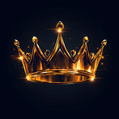 crown icon vector illustration