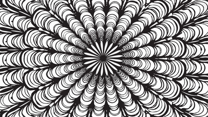 black and white seamless pattern