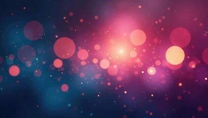 Abstract bokeh lights, soft focus, ethereal glow , aura, magical