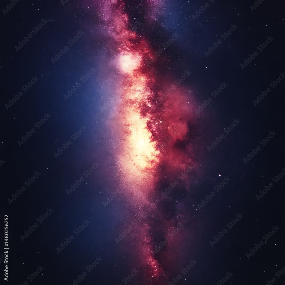 Poster cosmic nebulae in deep space.