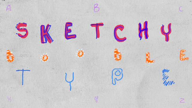 Sketchy Doodle Type