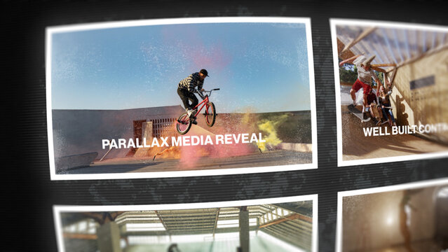 Gritty Parallax Media Slideshow