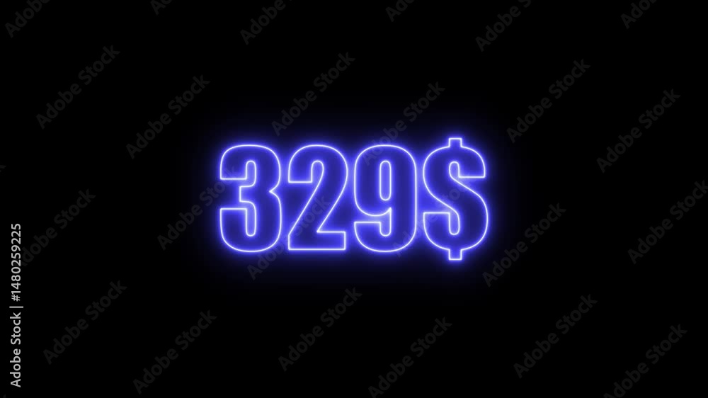 Poster count up dollars up to 600 on black background. animated business and commerce element. rich and suc