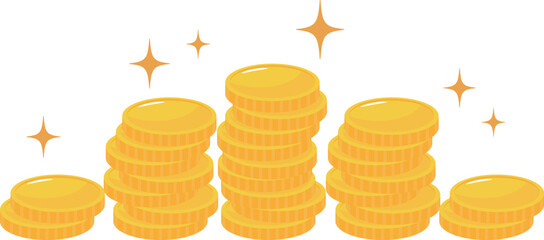 キラキラとコインタワー