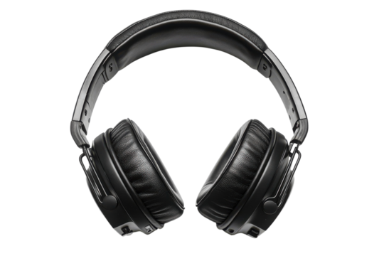 Premium Wireless Headphones Immersive Audio Luxurious Design Superior on transparent background