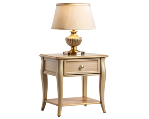 antique desk lamp isolated on a white background. PNG Transparent file type with high definition quality Available.