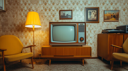 60-ziger Jahre Wohnzimmer