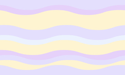 Serene pastel wave pattern.  Perfect for backgrounds, websites, social media, or any design needing a calming, whimsical touch.  Soft lavender and cream colors create a peaceful, dreamy aesthetic.