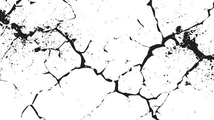 Obraz premium Crack Dusty Grunge Texture Effect