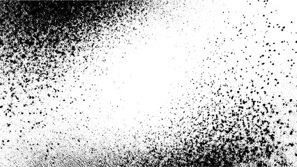 Black Grunge Damaged Design