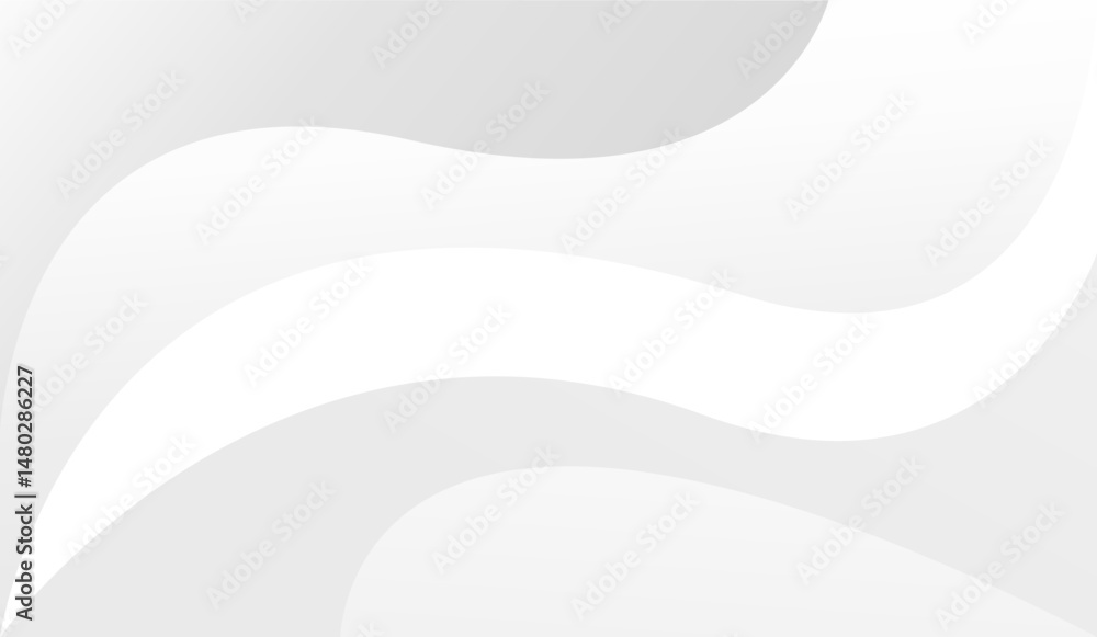 Poster abstract white background with gradient color curve. vector illustration design