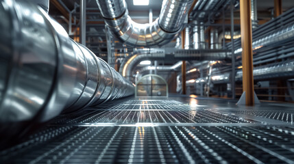 Obraz premium Filtro de aire en industria 