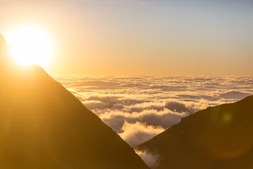 Gordijnen Above clouds © Galyna Andrushko