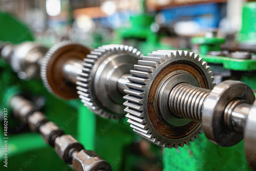 Poster advanced machine tool for custom manufacturing solutions providing precision engineering and high-qu