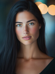 Fototapeta premium A woman named Mia, Instagram influencer model