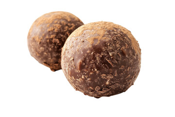 Indulge in Decadent Chocolate Truffles Sweet Cocoa Treat Gourmet on transparent background
