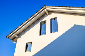 typical apartment house in austria