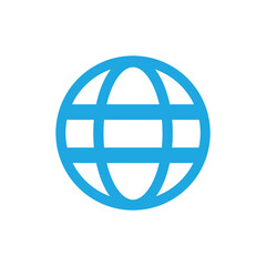 globe icon on round internet button, earth icon, globe icon, world, earth, global, internet, browser