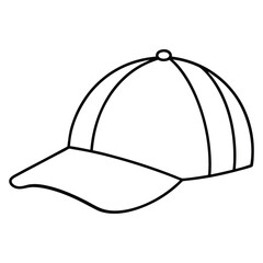 vector baseball cap