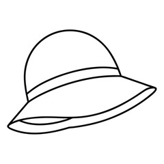 hat vector illustration
