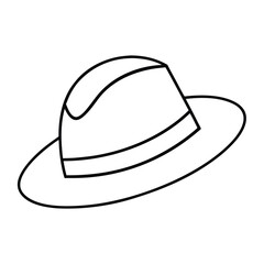 hat vector illustration