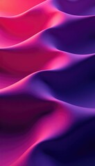 Obraz premium Wavy shapes in shades of purple and red create an optical illusion, optical, texture, abstract