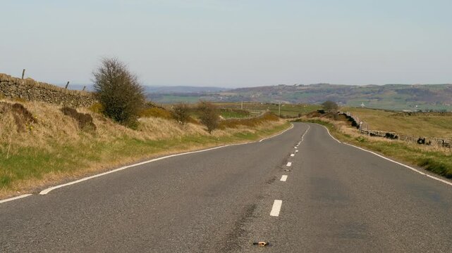 Empty road highway road in middle of nowhere