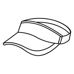 vector baseball cap