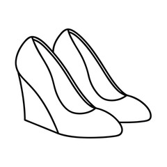 high heel shoe