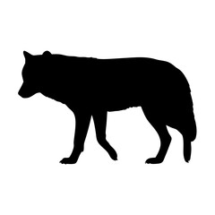 Discover the majestic wolf silhouette vector art for wildlife enthusiasts and designers alike