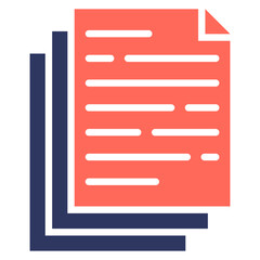 Obraz premium Document Icon