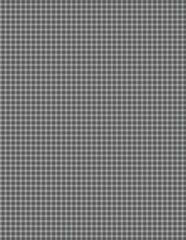 Seamless blue plaid fabric showcases a classic checkered pattern with a textured, vintage design reminiscent of a cotton picnic tablecloth