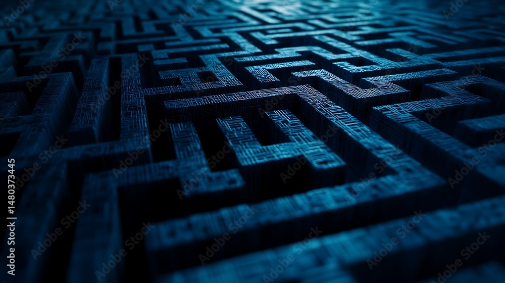 Poster explore digital maze architecture solving modern network security challenges image