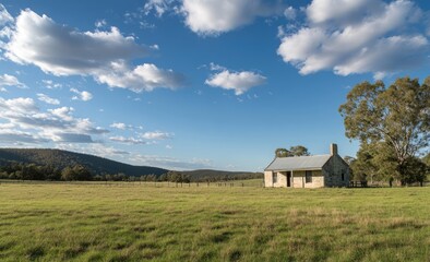 Tranquil rural scene