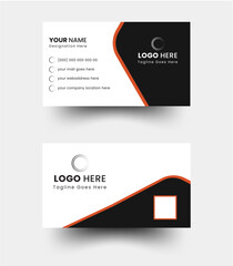 Corporate Business Card, Business card design template, Clean professional business card template, visiting card, business card template. 