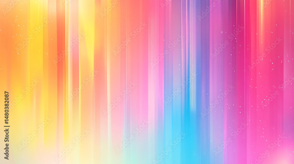 Poster colorful abstract background with vertical gradient and sparkle effects for designs
