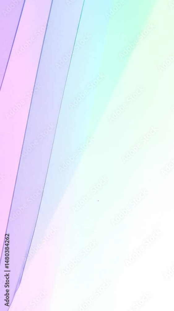 Aufkleber colorful abstract light refraction in soft pastel tones creating a dreamy visual experience for arti