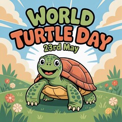World Turtle Day, Slow and steady, turtles teach us perseverance and balance.