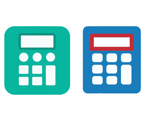 Calculator icon set,Accounting calculator sign and symbol,calculator vector,