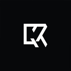 Modern flat style logo featuring the letters Q, R, and K in a monogram design. Clean, minimalist, and professional, perfect for branding and corporate identity.