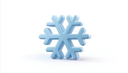 Fresh Frozen Product With A Snowflake Design On The Food Package Label