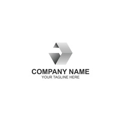 letter j logo design for company identity or business with creative illustration