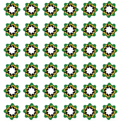 pattern design in white back ground