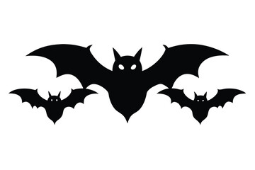 Fototapeta premium halloween bat set