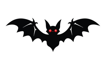 halloween bat isolated on white