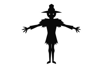 silhouette of a dancing girl